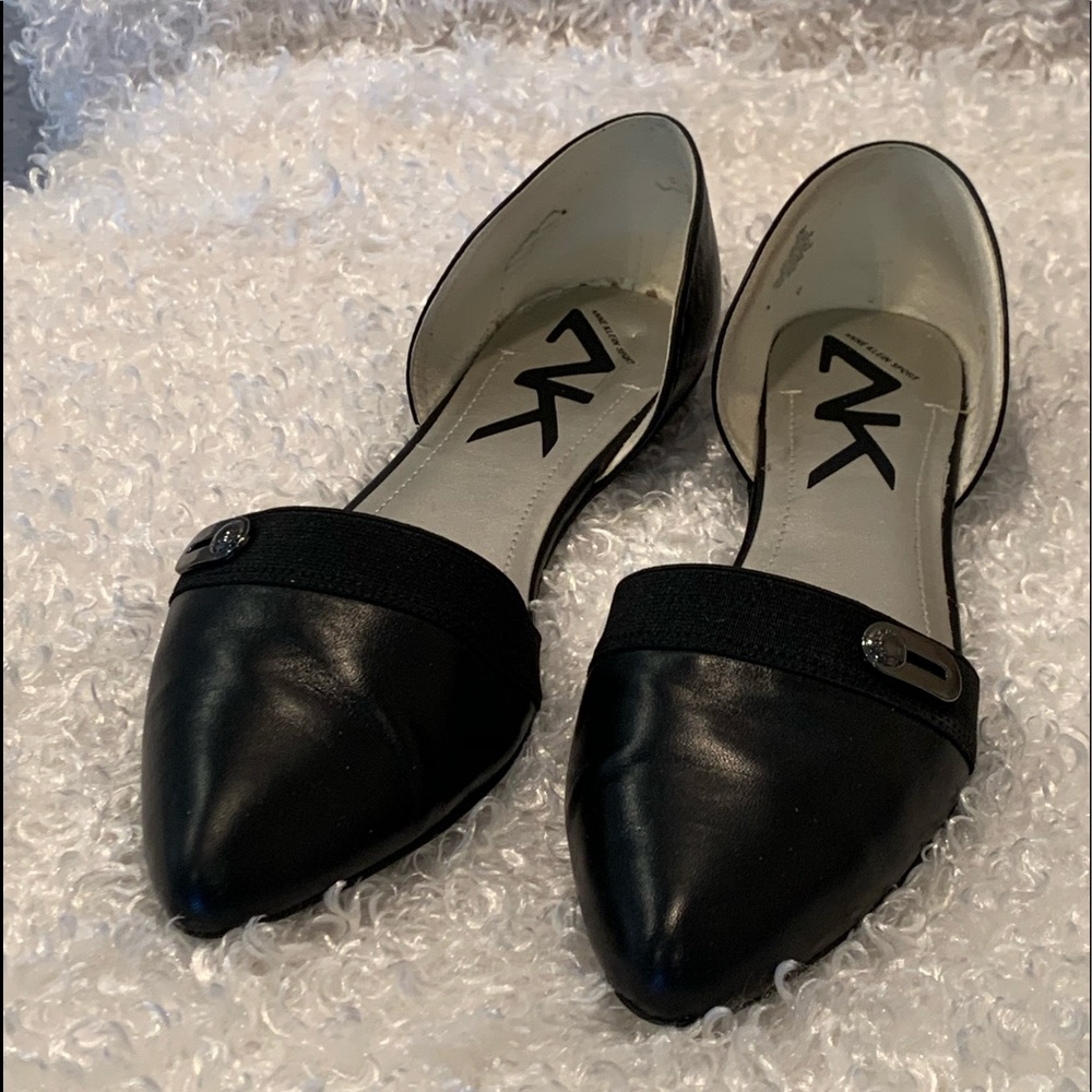 Anne Klein leather Flats